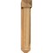 Ekena Millwork Traditional Arts and Crafts Rough Sawn Bracket w/ Offset Brace, Western Red Cedar, 6"W x 20"D x 32"H BKT0604X20X32TRA03RWR - alternate 4